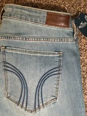 Hollister low rise boot classic stretch jeans, size: 11L, W30, L34